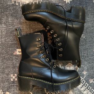 Doc Martens Black Leona Boot